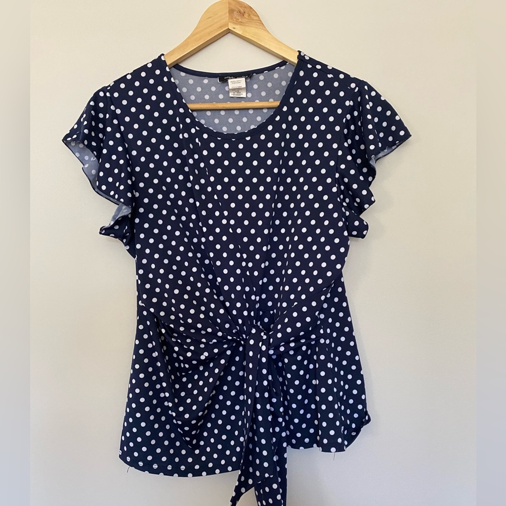 Brody Myles Polka Dot top